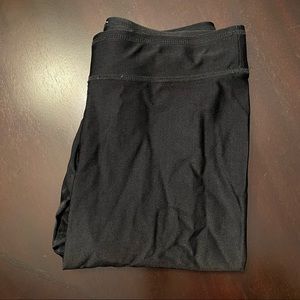 Black shiny “disco” leggings